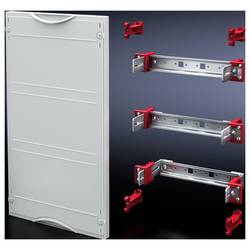Rittal SV 9666.180 přístrojová lišta - modul ocelový plech šedobílá (RAL 7035) (š x v) 250 mm x 450 mm 1 ks Piece