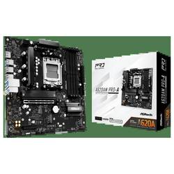 ASRock A620AM Pro-A Základní deska Socket (PC) AMD AM5 Tvarový faktor Micro-ATX Čipová sada základní desky AMD® A620A