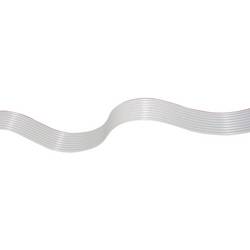 econ connect 28AWG16GR plochý kabel Rastr (rozteč): 1.27 mm 16 x 0.08 mm² šedá 30.50 m