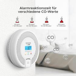 X-Sense CO3D, ZASXS00147WEU detektor oxidu uhelnatého na baterii