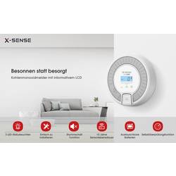 X-Sense CO3D, ZASXS00147WEU detektor oxidu uhelnatého na baterii