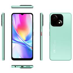 ZTE Blade A35e smartphone 64 GB, 16.6 cm (6.52 palec), stříbrná, Android™ 14, dual SIM