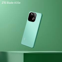 ZTE Blade A35e smartphone 64 GB, 16.6 cm (6.52 palec), stříbrná, Android™ 14, dual SIM