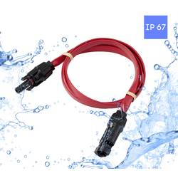 TRU COMPONENTS TC-13805772 prodlužovací solární kabel 4.0 mm² 30 A Délka kabelu 1 m
