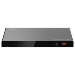 Digitus DS-55340 4 porty HDMI rozbočovač lze spínat jednotlivě, LED ukazatel, se stavovými LED, UHD, Pro použití v interiérech, kovový ukazatel 7680 x 4320