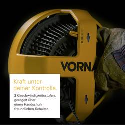 Vornado Heavy Duty EXO5 stojanový ventilátor 37.2 W (Ø x v) 20 cm x 50 cm žlutá, šedá natáčecí