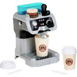 Kávovar Theo Klein 9510 Barista espresso I s nádržkou na vodu a funkcí průtoku I vč. Kávové sáčky, razítka, pohárky atd. hračky pro děti od 3 let