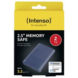 Intenso Memory Safe, Memory Safe, 2 TB, externí HDD 6,35 cm (2,5), microUSB 3.0, modrá, 6029585