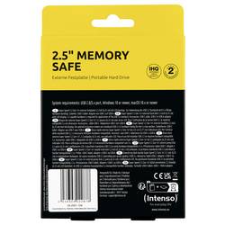 Intenso Memory Safe, Memory Safe, 2 TB, externí HDD 6,35 cm (2,5), microUSB 3.0, modrá, 6029585