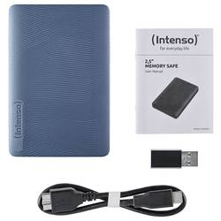Intenso Memory Safe, Memory Safe, 2 TB, externí HDD 6,35 cm (2,5), microUSB 3.0, modrá, 6029585