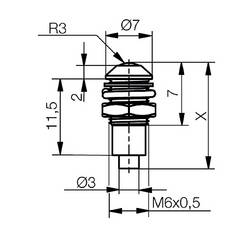 Signal Construct SLQ06L140 světlovod montáž prostrčením Box