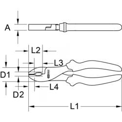 KS Tools 9620607 962.0607 Kleště na plynové potrubí