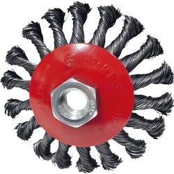 KS Tools 340.0050 Nerezový kartáč kuželového tvaru, ocelový drát, 0,5 mm, Ø 100 mm