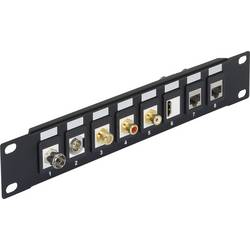 Renkforce RF-3521390 10 palec přední deska pro datové skříně černá