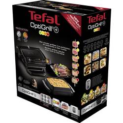 Tefal Optigrill+ Snacking & Baking elektrický gril, kontaktní gril, černá