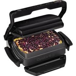 Tefal Optigrill+ Snacking & Baking elektrický gril, kontaktní gril, černá