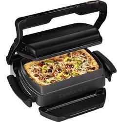Tefal Optigrill+ Snacking & Baking elektrický gril, kontaktní gril, černá