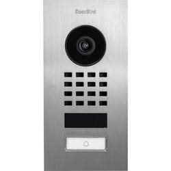 DoorBird D1101V Unterputz Wi-Fi, LAN domovní IP/video telefon venkovní jednotka, Nerezová ocel V4A (s práškovým nástřikem), 423866799