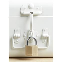 Master Lock P22214 visací zámek na klíč, 40 mm, ocel, mosaz
