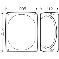 Hensel 62000015 rozbočovací krabice (š x v) 255 mm x 205 mm šedobílá (RAL 7035) IP66 1 ks