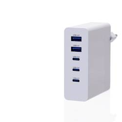 Verico Mojo 140W GaN 5 USB nabíječka, 2x USB A, 3x USB-C®, 140 W, Power Delivery 3.0, bílá