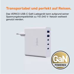 Verico Mojo 140W GaN 5 USB nabíječka, 2x USB A, 3x USB-C®, 140 W, Power Delivery 3.0, bílá