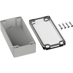 TRU COMPONENTS TC-9065476 Venkovní kryt 160 x 80 x 55 polykarbonát šedobílá (RAL 7035) 1 ks