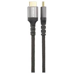 SpeaKa Professional HDMI kabel Zástrčka HDMI-A 3.00 m černá SP-13125612 4K UHD HDMI kabel