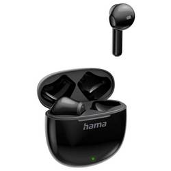 Hama Action One sluchátka otevřená (On Ear) Bluetooth® černá Nabíjecí pouzdro telefon