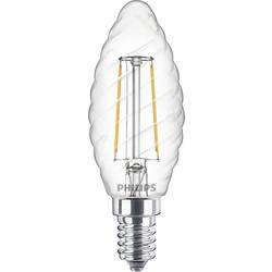 Philips LED 76235300 LED Energetická třída (EEK2021) E (A - G) E14 svíčkový tvar 2 W = 25 W teplá bílá (Ø x v) 3.5 cm x 9.7 cm vlákno 1 ks