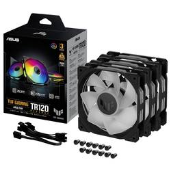 Asus TUF GAMING TR120 FAN ARGB RE PC větrák s krytem černá (š x v x h) 120 x 120 x 28 mm včetně LED osvětlení