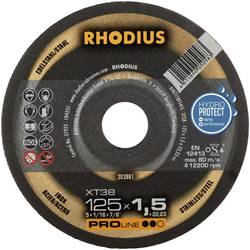 Rhodius XT38 210748 řezný kotouč rovný 125 mm 10 ks nerezová ocel, ocel
