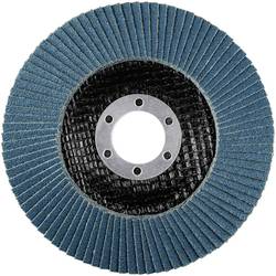 Rhodius 210481 LSZ F3 vějířovitý brusný kotouč Průměr 115 mm Ø otvoru 22.23 mm Zrnitost 80 nerezová ocel 1 ks