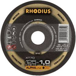 Rhodius XT70 PACK 211081 řezný kotouč rovný 125 mm 50 ks nerezová ocel, ocel