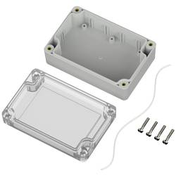 TRU COMPONENTS TC-10860468 univerzální pouzdro 105 x 70 x 40 ABS-PC světle šedá 1 ks