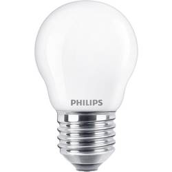 Philips LED 76347300 LED Energetická třída (EEK2021) F (A - G) E27 kapkový tvar 4.3 W = 40 W teplá bílá (Ø x v) 4.5 cm x 8 cm 1 ks