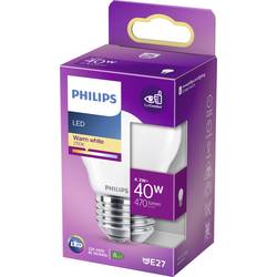 Philips LED 76347300 LED Energetická třída (EEK2021) F (A - G) E27 kapkový tvar 4.3 W = 40 W teplá bílá (Ø x v) 4.5 cm x 8 cm 1 ks