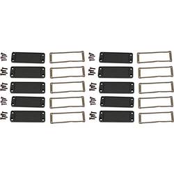 Hammond Electronics pouzdro hliník černá (d x š x v) 6 x 87 x 31 mm 10 ks