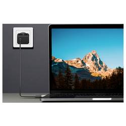 LogiLink Kabel USB-C USB 3.2 Gen2x2 USB-C ® zástrčka 0.50 m černá s LED, 4K UHD, oboustranně zapojitelná zástrčka CU0441