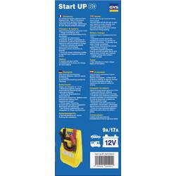 GYS START UP 80 024922 nabíječka autobaterie, tester autobaterií, systém pro rychlé startování auta 12 V 25 A