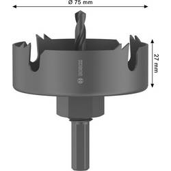 Bosch Accessories 2608594499 2608594499 vrtací korunka 75 mm 1 ks