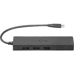 i-tec i-Tec USB-C Slim HUB 3-Port mit Gigabit Ethernet Adapter síťový adaptér 10 / 100 / 1000 MBit/s USB-C®