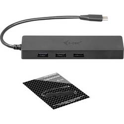 i-tec i-Tec USB-C Slim HUB 3-Port mit Gigabit Ethernet Adapter síťový adaptér 10 / 100 / 1000 MBit/s USB-C®