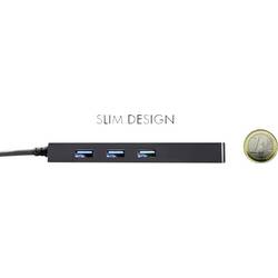 i-tec i-Tec USB-C Slim HUB 3-Port mit Gigabit Ethernet Adapter síťový adaptér 10 / 100 / 1000 MBit/s USB-C®