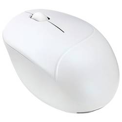Asus ASUS MD101 Maus, weiß optická myš, přenos bezdrátový, 3 tlačítko, bílá