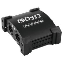 Omnitronic LH-061 PRO Pasivní 2kanálový DI box/rozdělovač Pasivní 2kanálový DI box/rozdělovač