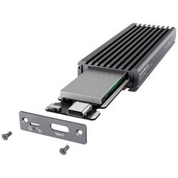 ICY BOX IB-1817MC-C31, Type-C® USB 3.1 (Gen 2) zu PCIe NVMe & SATA M.2 2230-42-60-80 SSD Pouzdro pro SSD M.2 USB-C™ (USB 3.1 Gen 2) 10 GBit/s M.2 PCIe NVMe,