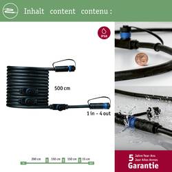 Paulmann 94596 Osvětlovací systém Plug&Shine propojovací kabel černá