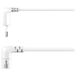 Hama 00221102 napájecí síťový kabel bílá 5 m