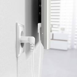 Hama 00221102 napájecí síťový kabel bílá 5 m